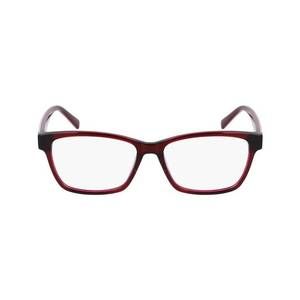 Marchon NYC M 5023 Eyeglasses 630 Crystal Red Pink Mosiac 57mm